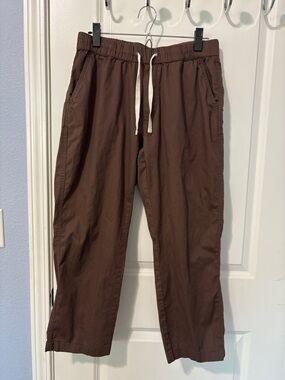 Pact Organic Cotton Daily Twill Pants Women Size Medium